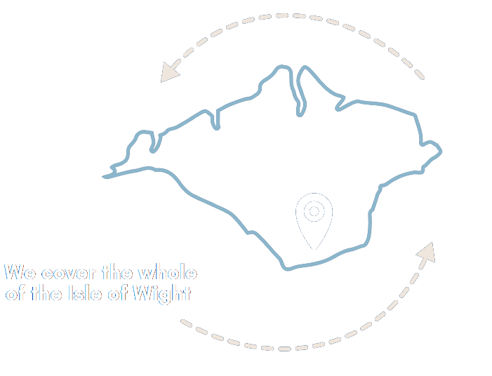 We cover the whole of the Isle of Wight